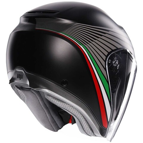 IRIDES AGV TOLOSA WHITE/BLACK/RED