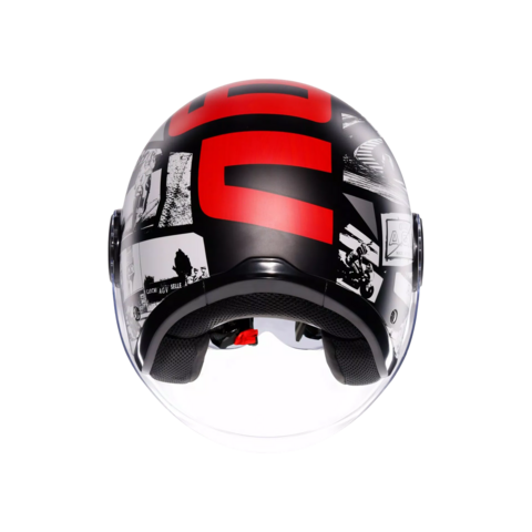ETERES AGV HISTORY MATT BLACK/WHITE/RED