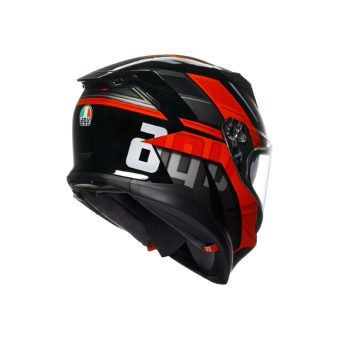 K7 GRAPHIC AGV TAURAX BLACK RED