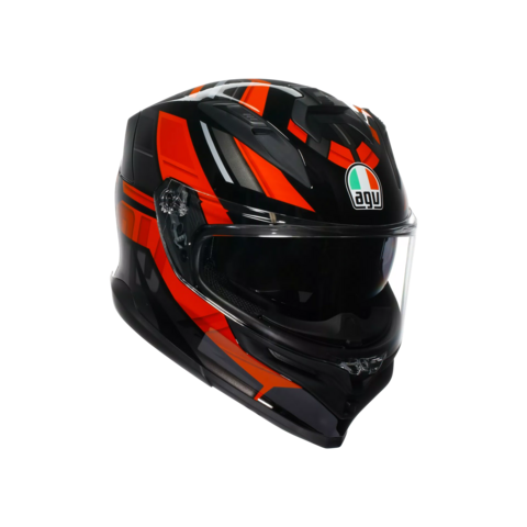 K7 GRAPHIC AGV TAURAX BLACK RED