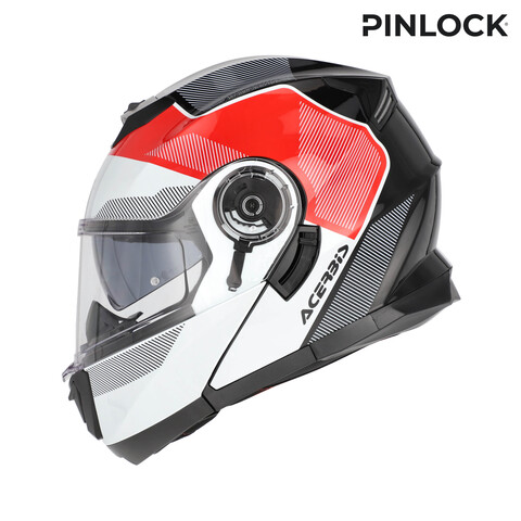 CASCO MODULARE SEREL 22-06 ACERBIS BIANCO ROSSO