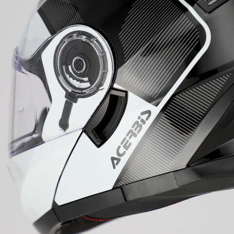 CASCO MODULARE SEREL 22-06 ACERBIS BIANCO NERO