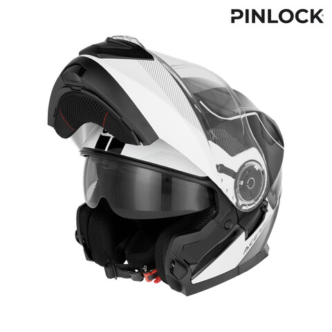 CASCO MODULARE SEREL 22-06 ACERBIS BIANCO NERO