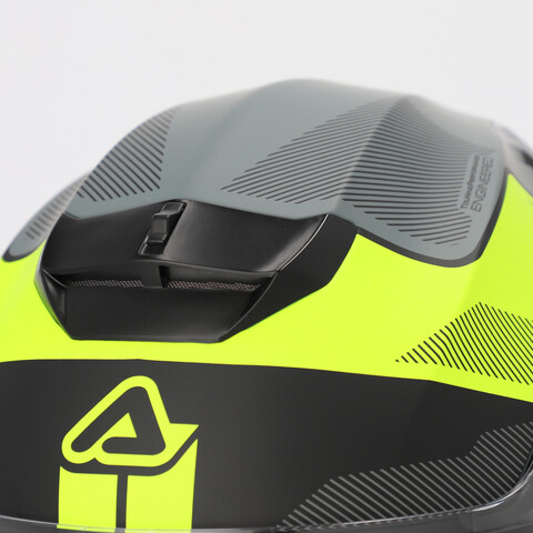 CASCO MODULARE SEREL 22-06 ACERBIS NERO GIALLO FLUO