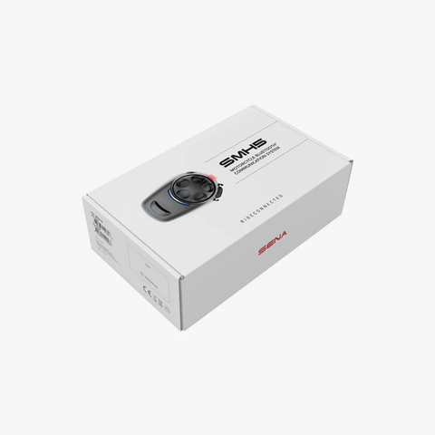 SMH5 SINGLE - SISTEMA DI COMUNICAZIONE INTERCOM UNIVERSALE PER MOTO E SCOOTER SENA INTERCOM CASCO JET - FLIP/UP - FULL/FACE