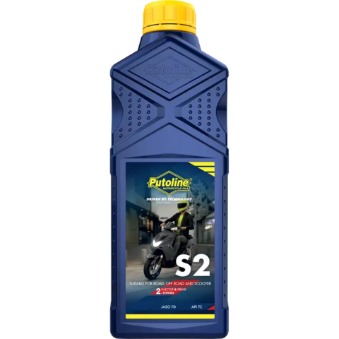 S2 OLIO SEMI SINTETICO PER MOTORI 2 TEMPI PUTOLINE 100 ML