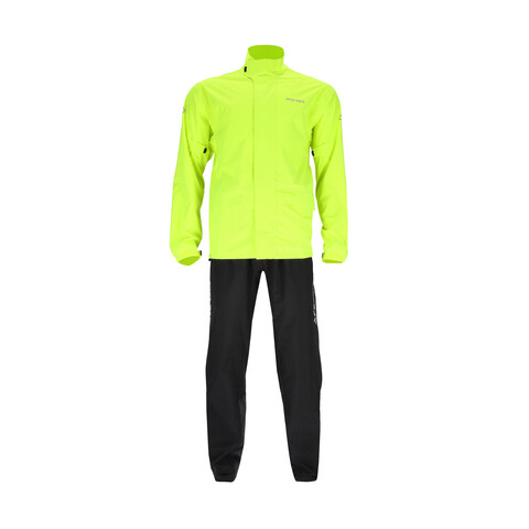 RAIN SET LINE THUNDER TUTA IMPERMEABILE DA MOTO E SCOOTER ACERBIS NERO GIALLO