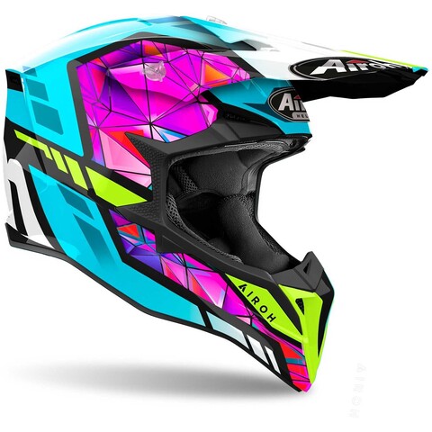 WRAAP DIAMOND AIROH Casco off-road - cross in resina termoplastica