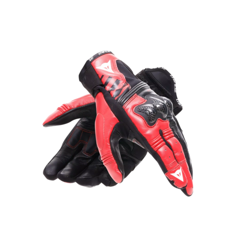 REACTO CARBON SHORT Dainese Guanti moto corti in pelle RACING