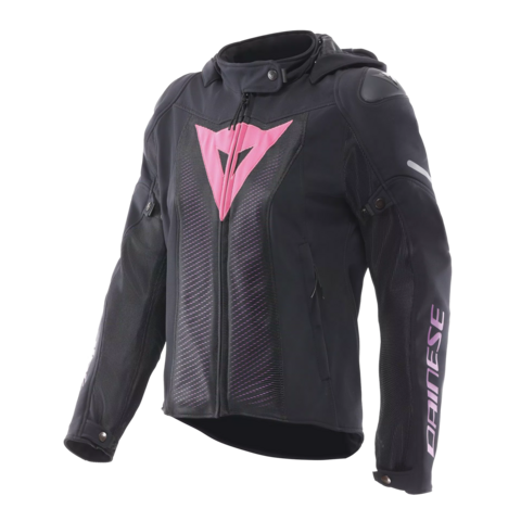 SUPER SPRINT AIR TEX GIACCA MOTO  DA DONNA Dainese BLACK PINK VIOLA