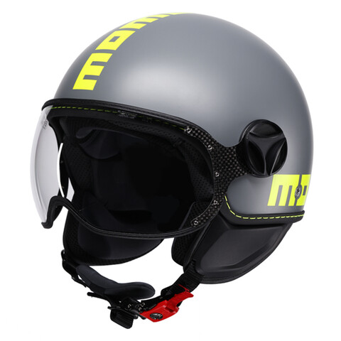 FIGHTER CLASSIC CANDY MOMO DESIGN GREY/ FLUO YELLOW
