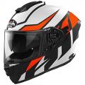 ST 501 - FROST ORANGE AIROH CASCO FULL FACE TRI-COMPOSITE