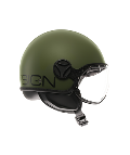 FIGHTER CLASSIC MOMO DESIGN MATT MILITARY GREEN - BLACK