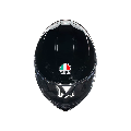 K6 S E2206 INTEGRALE/FULL FACE AGV MONO BLACK GLOSS