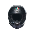 K6 S E2206 INTEGRALE/FULL FACE AGV MONO BLACK MATT