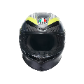 K6 S E2206 INTEGRALE/FULL FACE AGV EXCITE MATT CAMO/YELLOW FLUO