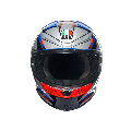 K6 S E2206 INTEGRALE/FULL FACE AGV SLASHCUT BLACK/BLUE/RED