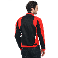 HYDRAFLUX 2 AIR D-DRY® - GIACCA MOTO ESTIVA IMPERMEABILE UOMO Dainese BLACK - LAVA RED