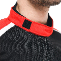 HYDRAFLUX 2 AIR D-DRY® - GIACCA MOTO ESTIVA IMPERMEABILE UOMO Dainese BLACK - LAVA RED