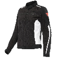 HYDRAFLUX 2 AIR D-DRY®- GIACCA MOTO ESTIVA IMPERMEABILE DONNA Dainese BLACK - BLACK - WHITE