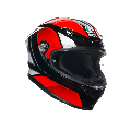 K6 S E2206 INTEGRALE/FULL FACE AGV HYPHEN BLACK/RED/WHITE