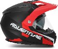 CASCO INTEGRALE ADVENTURE FLIP FS-606 22-06 ACERBIS GRIGIO/ROSSO