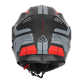 CASCO MODULARE SEREL 22-06 ACERBIS NERO/ROSSO