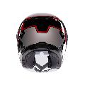 IRIDES AGV VALENZA MATT GREY - BLACK - RED