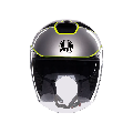 IRIDES AGV DAVAO BLACK-GREY-YELLOW