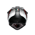 CASCO ADVENTURE TOURING  AGV AX9 AGV PACIFIC ROAD MATT BLACK/WHITE/RED