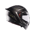 K1-S SLING CASCO MOTO INTEGRALE AGV MATT BLACK - GREY