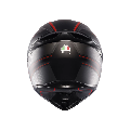 K1-S SLING CASCO MOTO INTEGRALE AGV MATT BLACK - RED