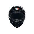 K1-S CASCO MOTO INTEGRALE AGV MONO BLACK GLOSS