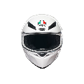 K1-S CASCO MOTO INTEGRALE AGV MONO WHITE GLOSS