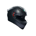 K1-S CASCO MOTO INTEGRALE AGV MONO MATT BLACK