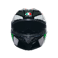 K3 CASCO MOTO INTEGRALE 2206 AGV WING BLACK/ITALY