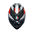 K3 CASCO MOTO INTEGRALE 2206 AGV WING BLACK/ITALY