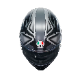 K3 CASCO MOTO INTEGRALE 2206 AGV COMPOUND MATT BLACK/GREY