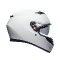 K3 CASCO MOTO INTEGRALE 2206 AGV MONO SETA WHITE