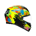 K3 CASCO MOTO INTEGRALE 2206 AGV ROSSI WINTER TEST 2020