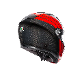 Copia di SPORTMODULAR MULTI E2205 AGV STRIPES CARBON/RED