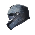 TOURMODULAR  CASCO MOTO MODULARE E2206 AGV TEXTOUR MATT BLACK/GREY