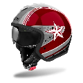 CASCO CROSSOVER J 110 AIROH BURGUNDY COMMAND