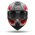 CASCO CROSSOVER J 110 AIROH BURGUNDY COMMAND