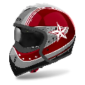 CASCO CROSSOVER J 110 AIROH BURGUNDY COMMAND