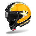 CASCO CROSSOVER J 110 AIROH COMMAND YELLOW GLOSS