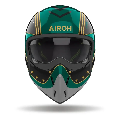 CASCO CROSSOVER J 110 AIROH COMMAND MINT GREEN