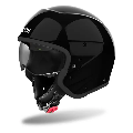 CASCO CROSSOVER J 110 AIROH PEASLY BLACK GLOSS