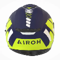 SPARK  RISE AIROH BLU - YELLOW MATT