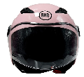 Casco Moto Bambino Demi-Jet, 838 CHILDREN BHR ROSA